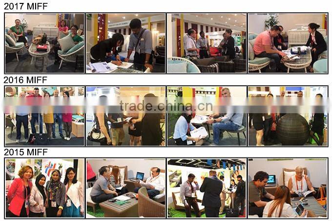 Plastic wood outdoor bench for garden / park / market