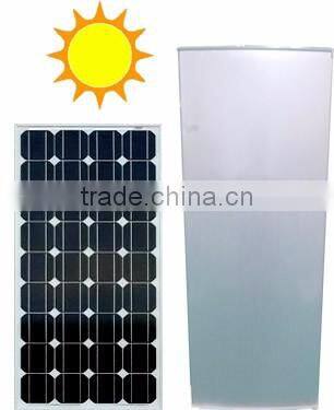 168L Solar Powered Household DC Compressor Upright Fridge