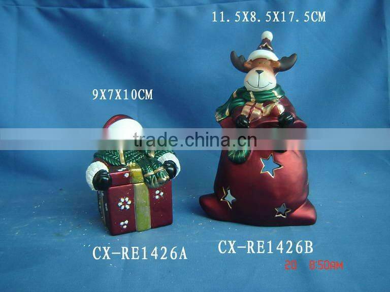 polyresin snowman figurine;realistic large polyresin figurine