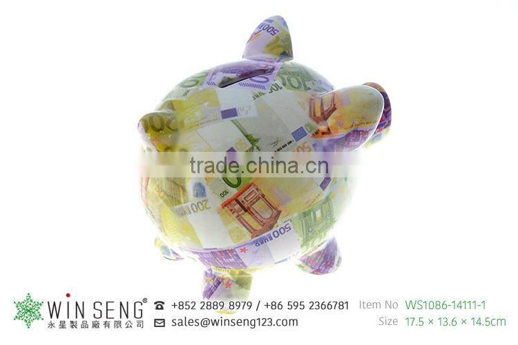 Small Ceramic piggy coin bank for sales