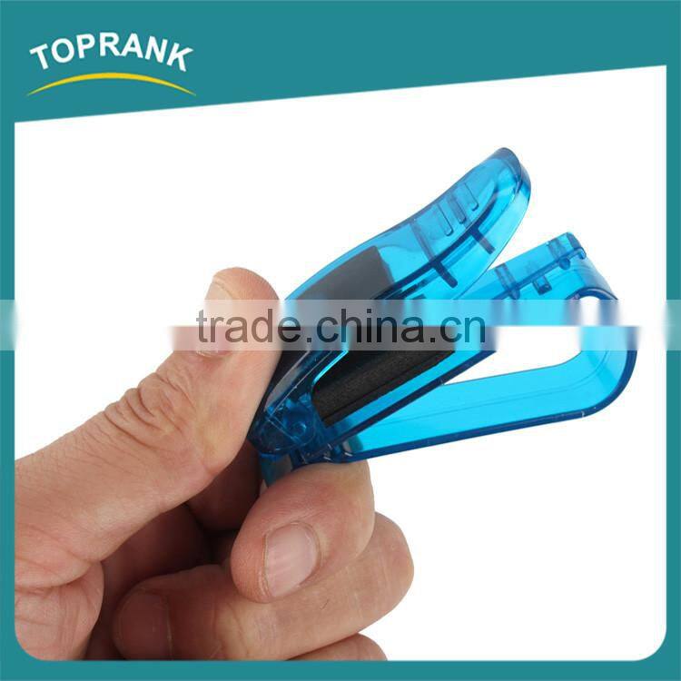 Cheap car vehicle sun visor sunglasses holder portable car glasses clip