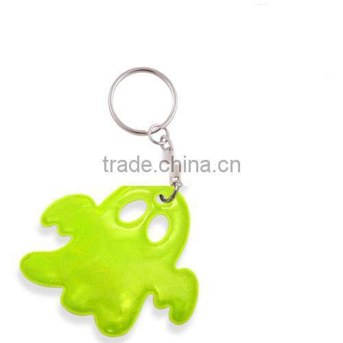 custom shaped soft pvc keychain reflective pvc keychain