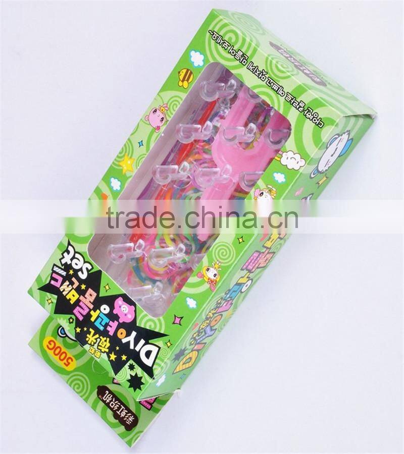 Hot Sales crazy wholesale rainnbow weaving diy loom bands sets