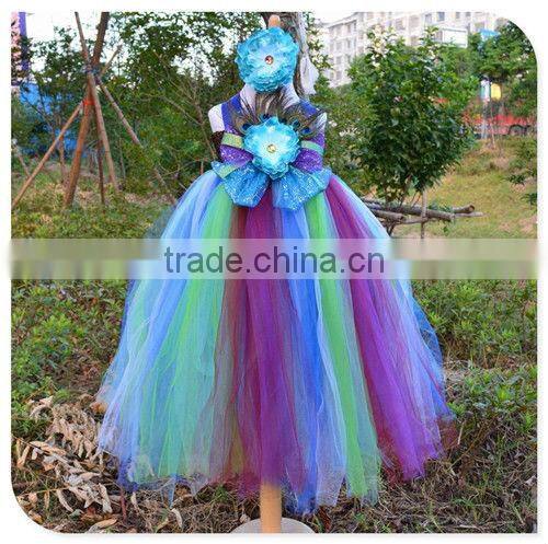 Smocked girls dresses baby girl ball gowns baby birthday dress wholesale smocked dresses