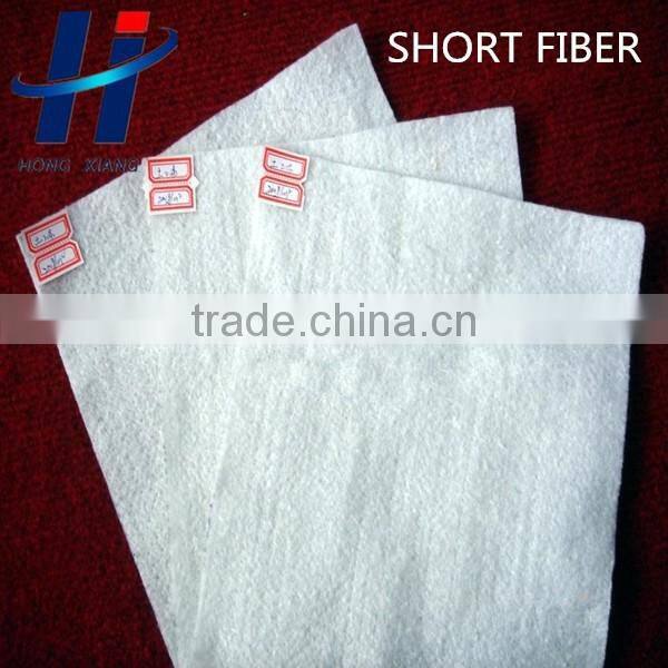 short fiber needle punched nonwoven geotextile(pp/pet)