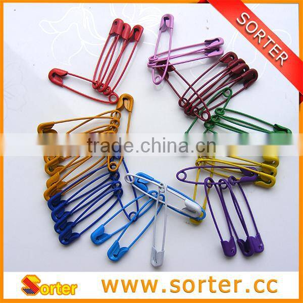 stainless steel silver color hot sale safety pin