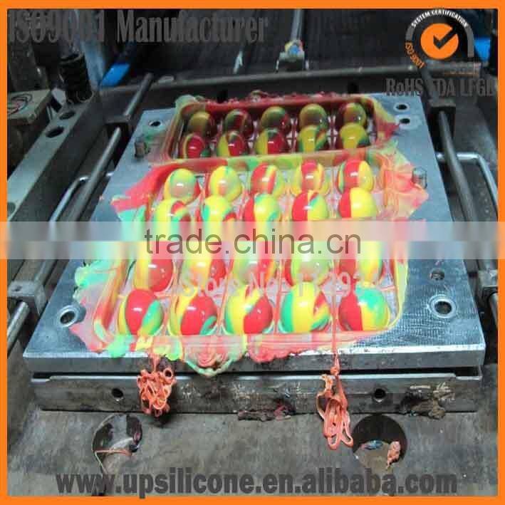 hot sale small container silicone jars or wax oil extract bho