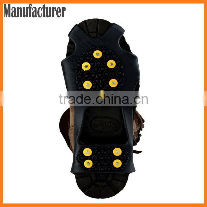 anti-slip ice cleats ice shoe grips ice cleats boots for hiking