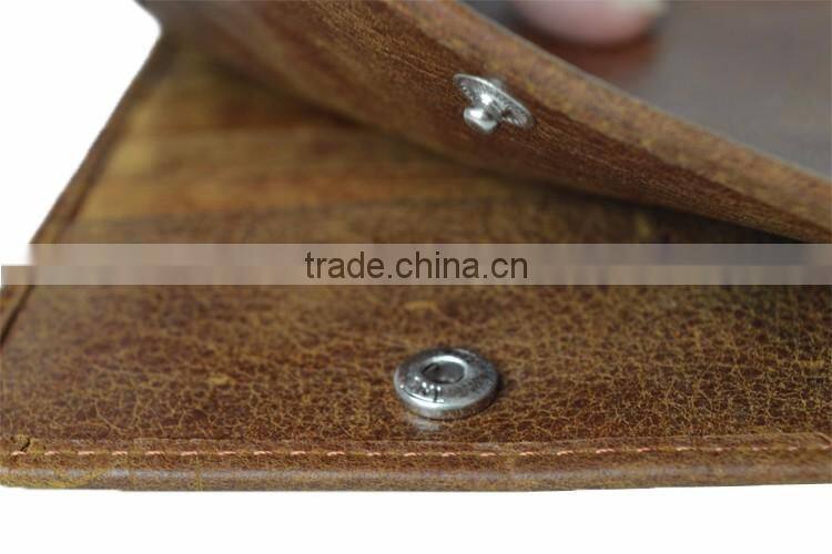 Tianhooo Long Wallet Slim Genuine Leather Credit Card Holder with RFID Blocking