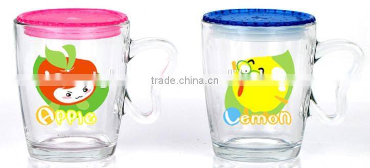Quality goods of China houseware decal coffee glass mugs wholesale