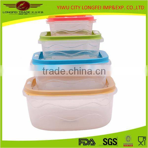 Chinese Wholesale Square Plastic Microwave Crisper