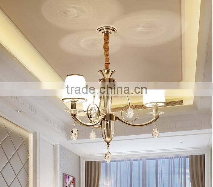 M961 Momoda elegant European Crystal modern living room bedroom lighting chandelier pendant lamp