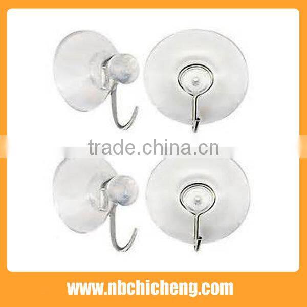 12pcs Plastic bathroom suction cup hoop