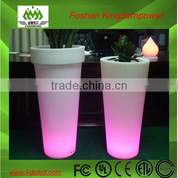 decoration led rechargeable pub planter