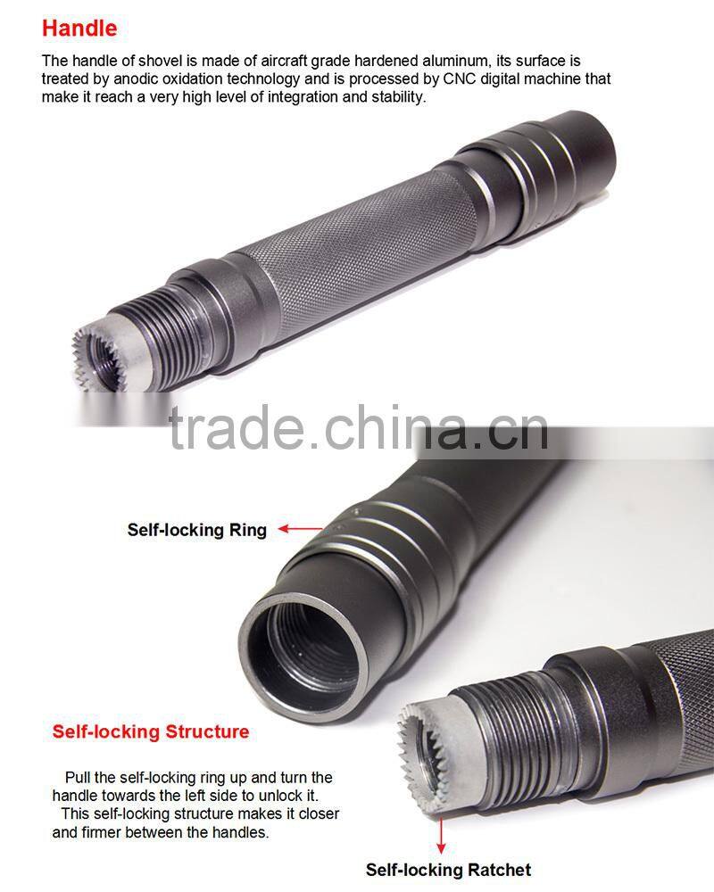 Emergency Car Escape Tool Vehicle Safety Products Multifunction Shovel With Backpack