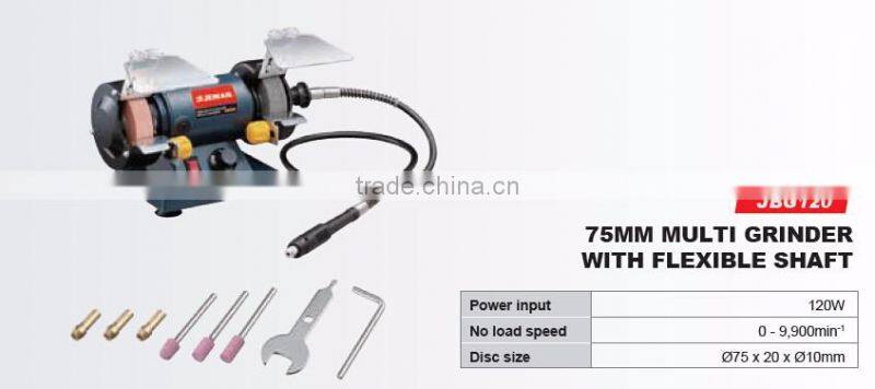 JBG120 120W ELECTRIC MULTI BENCH GRINDER WITH 100PCS ACCESSORIES