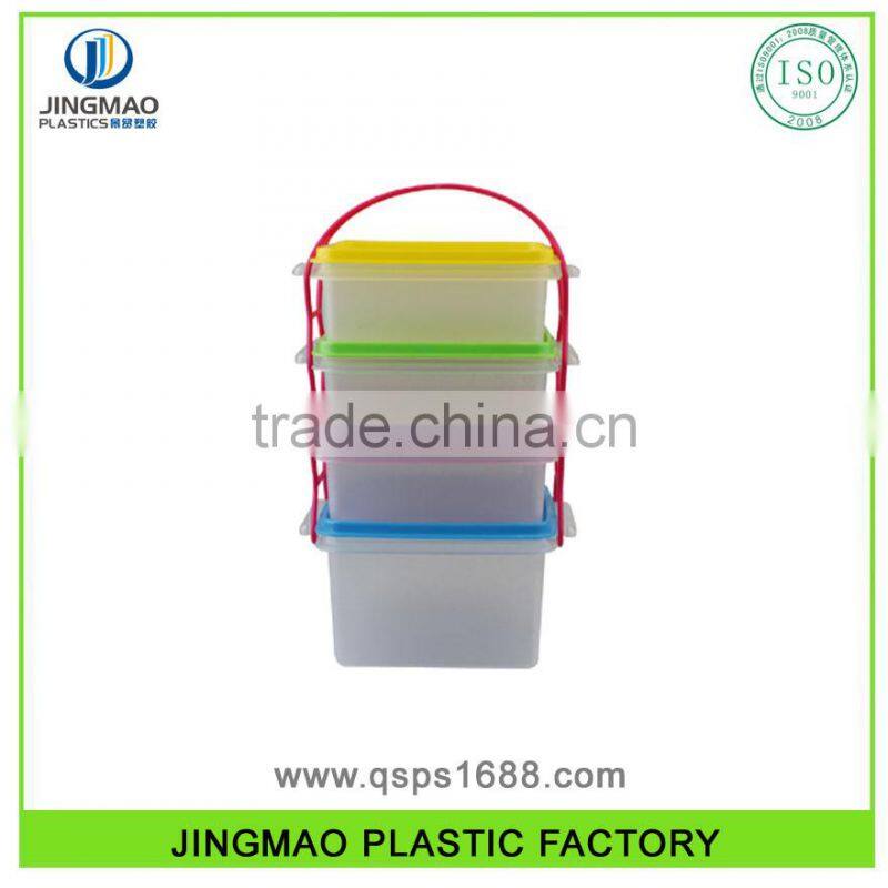 Kitchen 4 PCS Stackable Food Serving Container Set