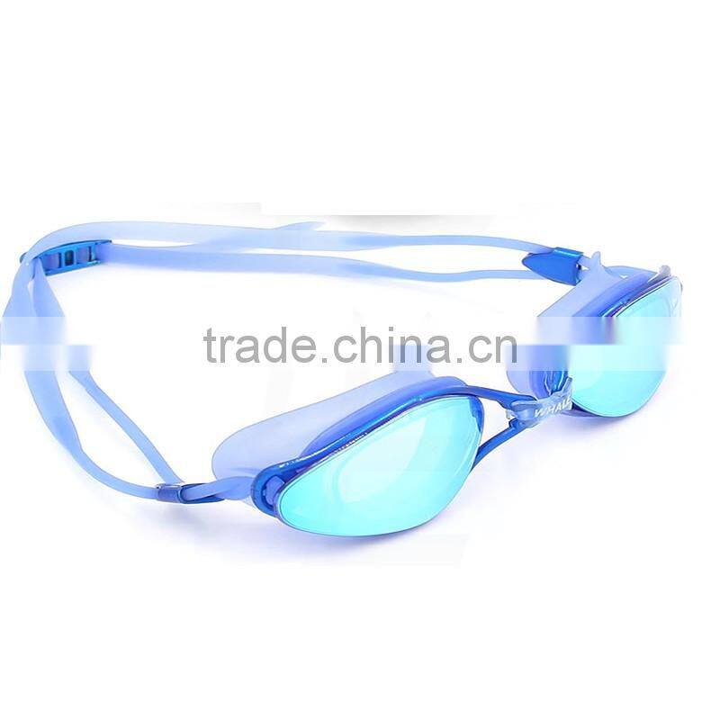 UV&anti-fog silicone swimming goggle (Hicool goggle)
