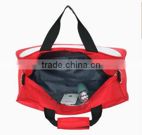 Simple style travel bag/duffle bag with polyester