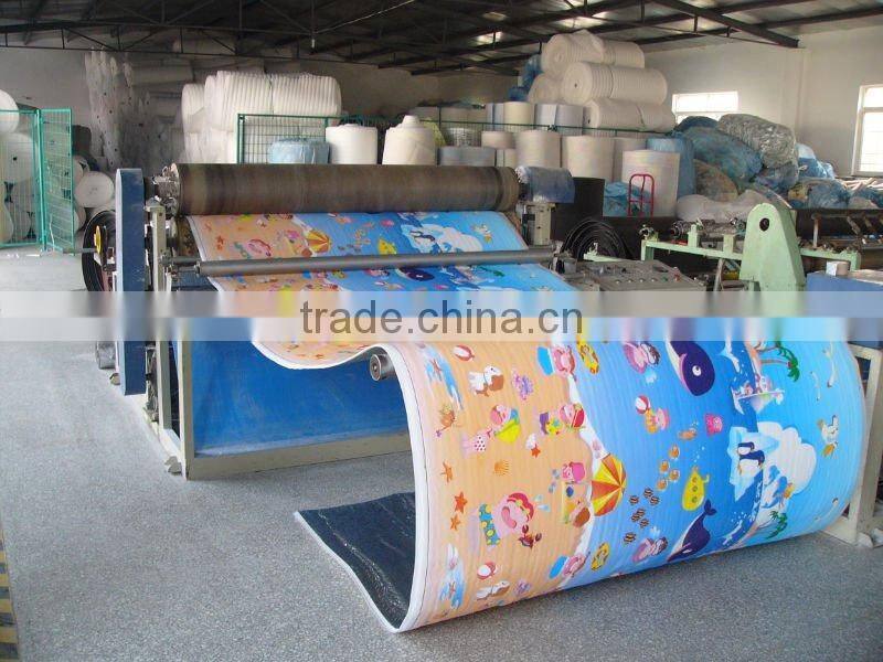 Outdoor Leisure PP Woven Foldable Beach Mat with full printing