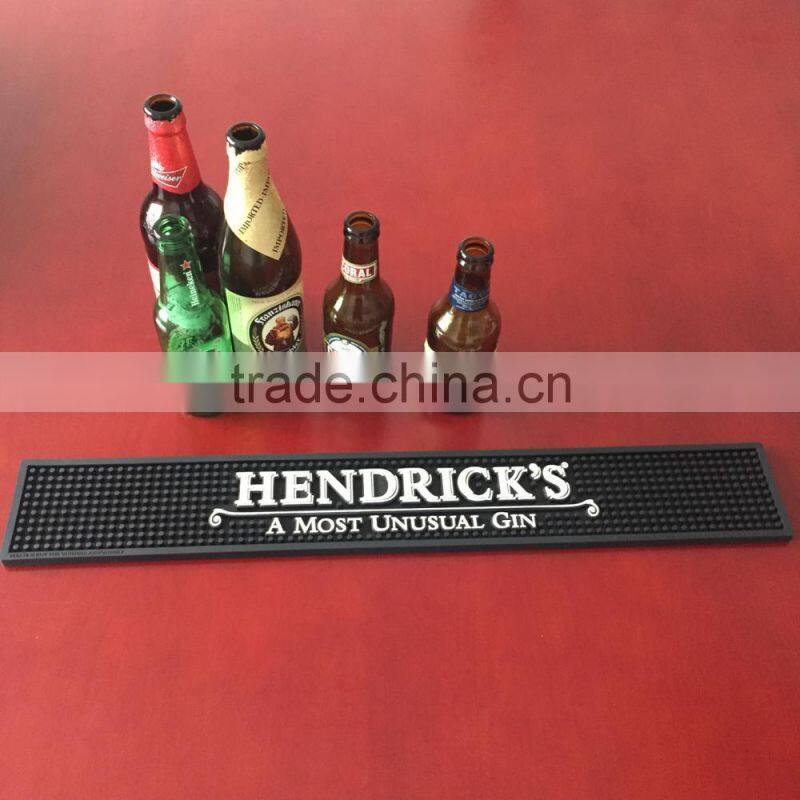 High Quality PVC customized soft rubber bar mat
