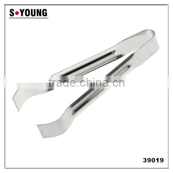 14056 Kitchen and Barbecue Grill Tongs Silicone BBQ Cooking Stainless Steel Locking Food Tong