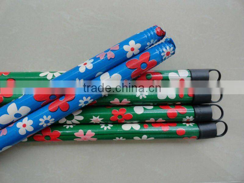 PVC coated natural wooden mop holder