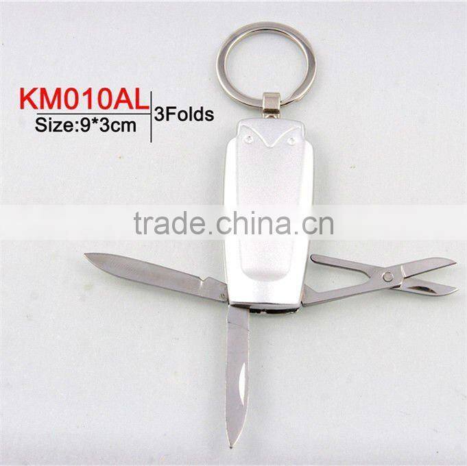 2014 New design small multi keychain knife tools KM010AL