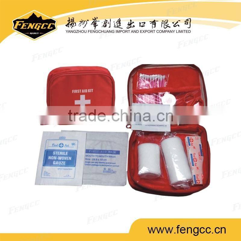 Outdoor Travel Home Camping Car Medical First Aid Kit with CE FDA Approvel