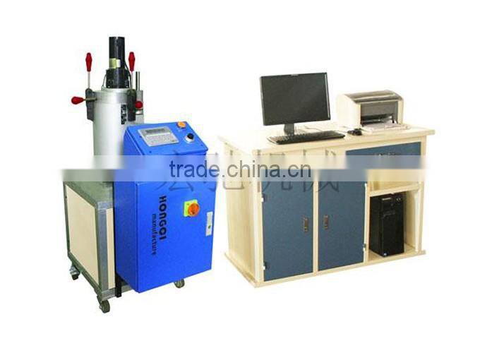 Asphalt mixture rotary compactor with SIEMENS control system