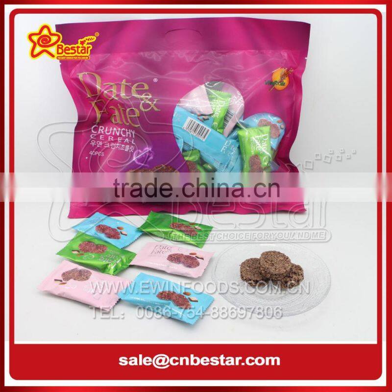 Healthy Oat Chocolate Bar Crispy Oat Biscuits 7g Beef Flavor