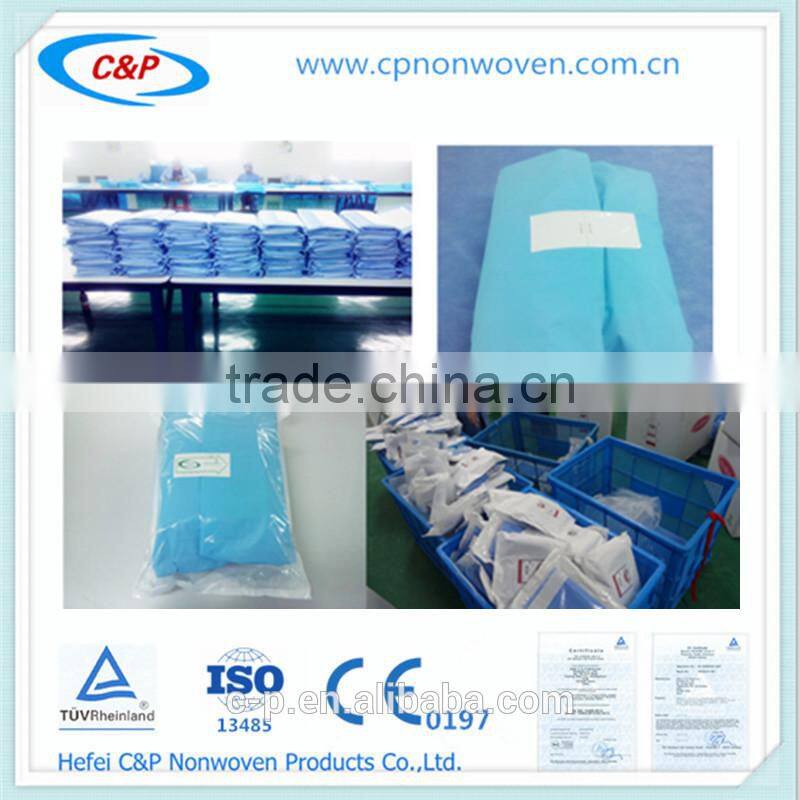 Urology Set TUR Drapes Packs With Collection Pouch , Surgcial Gown