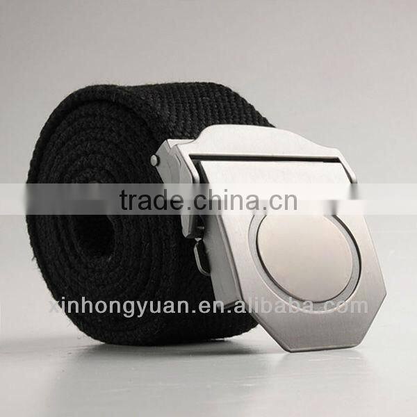 good quality military canvas tan belt for men