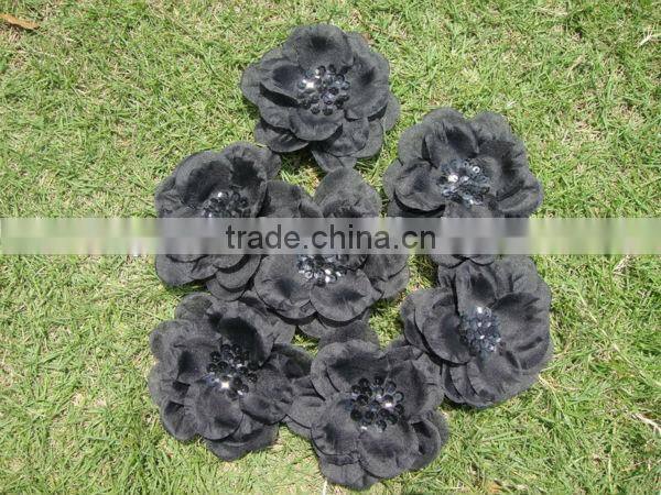 colorful summer newest squin flowers made in China