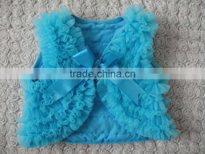 China wholesale cheap pink chiffon designer shrug for baby