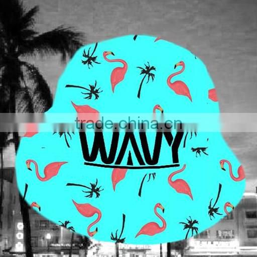 Custom Black Floral Animal Orange Polo Plain Jean Mens Bucket Hats