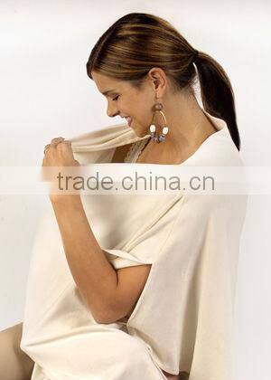 Turquoise Triangle Nursing Poncho