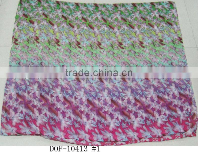 Fashion New shawl with printing flower STOCK!