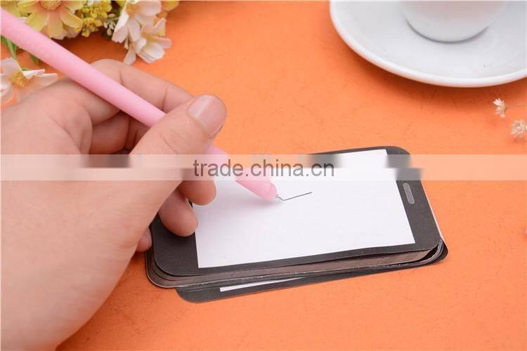 Multicolor plastice ballpoint ball 0.5mm black student ballpoint pen