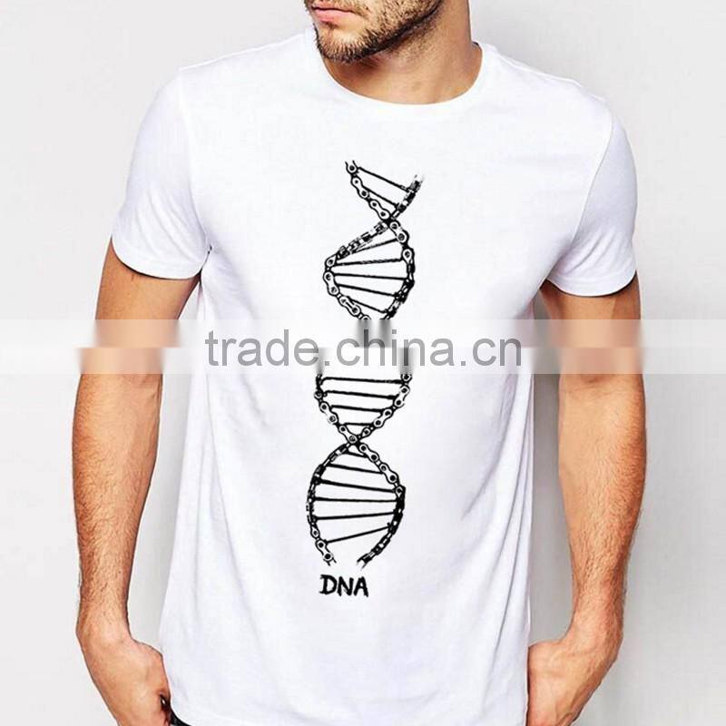 Colorful cotton Men's tshirt printing cotton custom tshirt