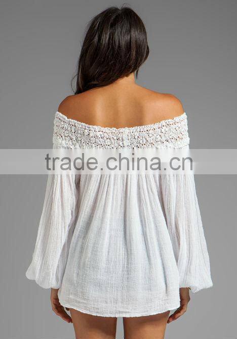 off the shoulder tunic