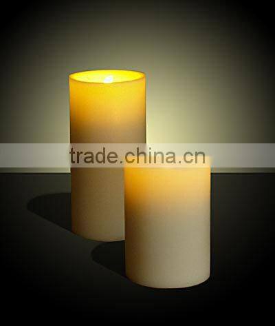 plastic Flameless candle led light