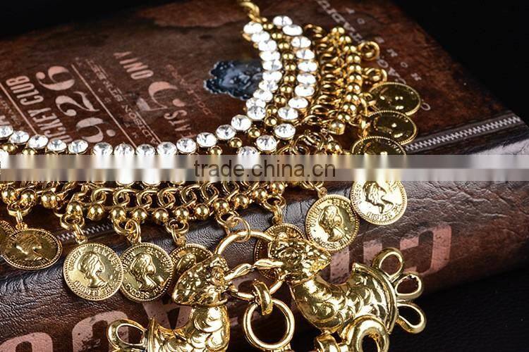 Fashion Jewelry white gold plated alloy jewellery female pendant necklaces