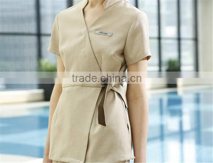 Spa uniform Antistatic Custom made