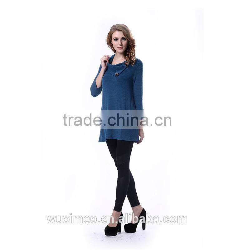 New coming crazy selling crinkle blouses