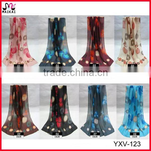 High fashion cheap price circle print indian scarf