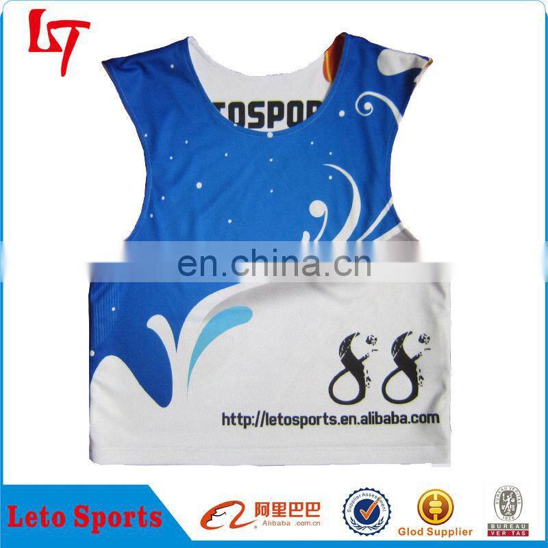 new Style reversible lacrosse jersey/Cheap custom lacrosse pinnies/ Wholesale best quality lacrosse uniform