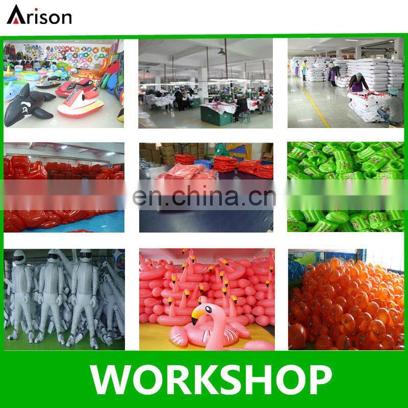 CMYK printing inflatable triangle ski board inflatable snow board inflatable ski tube