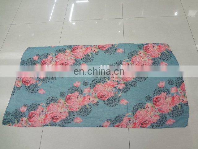 New Style Floral Print Chiffon Scarves Hot Hijab Sexy Women Scarf