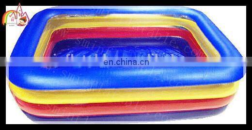 Durable large inflatable portable swimming pools for kids